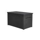 Keter Java 870 Litre Plastic Storage Box ? Grey-oakleysgardenmachine- Free shipping