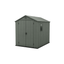 Keter 6’x8′ Darwin Heavy Duty Plastic Garden Shed – Green-oakleysgardenmachine- Free shipping