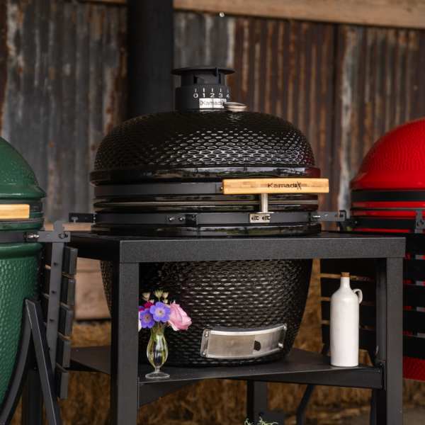 Kamado X Midi BBQ Bundle Black